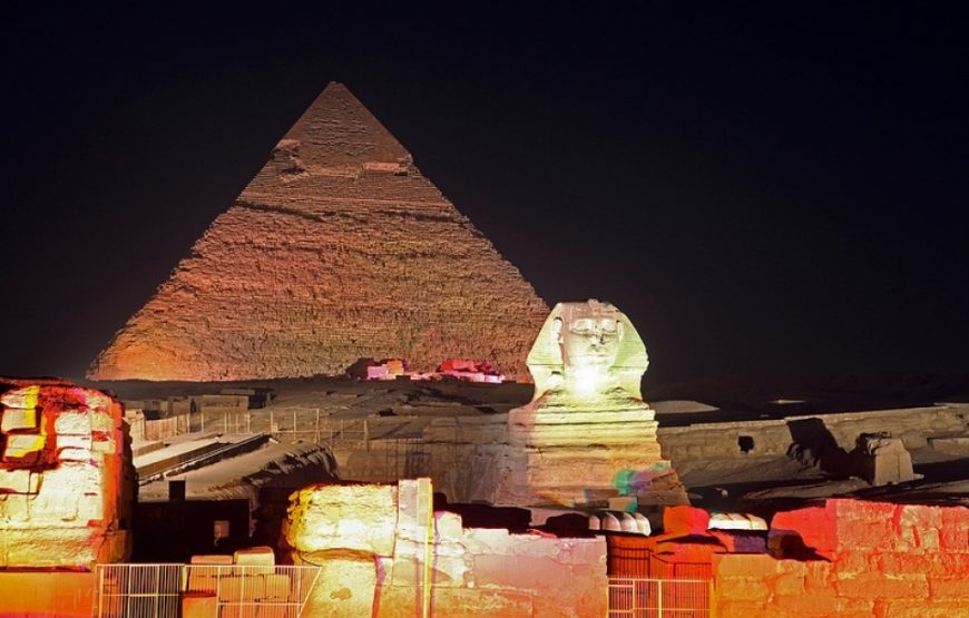 Sound and Light Show at Giza Pyramids