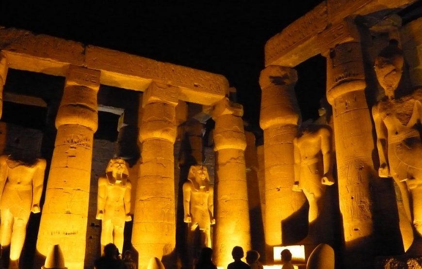 Sound and Light Show in Karnak Temple