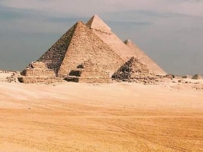 1. Pyramids of Giza