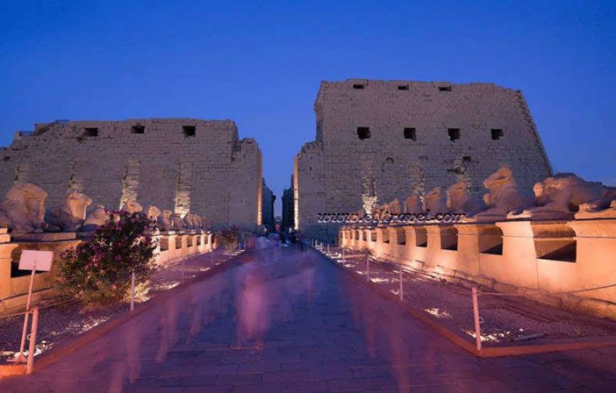 Sound and Light Show in Karnak Temple